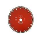 [AUS-1539] DISCO DE DIAMANTE 9"X0.102"X7/8" SEGMENTADO ALTO RENDIMIENTO P/CORTE DE CANTERA ROJO BRONCE