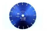 [AUS-1541] DISCO DE DIAMANTE 9" X 0.118" X 7/8" SEGMENTADO USO GENERAL AZUL PLATA RESAQUE P/CORTES PROFUNDOS