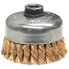 [TEN-1571] CARDA COPA ALAMBRE TRENZADO 4" X 0.016" X MR LATON ANTICHISPA