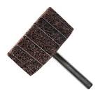 [TEN-1605] RUEDA DE FIBRA C/LIJA 2"X1"X1/4" GRANO FINO (MARRON)