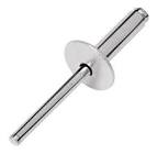 [SUR-113416B] REMACHE ABIERTO ALUMINIO 3/16" X3/8" ALAANCHA (50 PZAS)