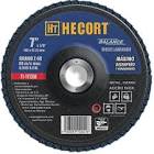 [TEN-1904] DISCO LAMINADO T-29 7"X7/8 G040 PARA METAL RESPALDO DE FIBRA DE VIDRIO (IMPERIAL)