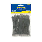[SUR-114201] CINCHOS DE PLASTICO 100MM X 2.5MM NEGRO (100 PZAS)