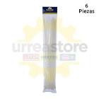 [SUR-114229] CINCHO PLASTICO 500 X 7.8MM BLANCO (50 PIEZAS)