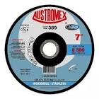 [TEN-2111] DISCO T-27 7"X1/4"X7/8" PARA DESBASTE DE ACERO INOXIDABLE (ZG36 GREEN)
