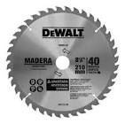 [TEN-2135] SIERRA CIRCULAR 8.1/4"X5/8" 40 DIENTES CON CARBURO DE TUNGSTENO