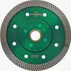 [AUS-2183] DISCO DE DIAMANTE 4.1/2"X0.08"X7/8" TURBO PARA GRANITO (VERDE SUPER-TURBO)