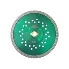 [AUS-2184] DISCO DE DIAMANTE 7"X0.100"X7/8" SUPER TURBO PARA CORTE DE GRANITO VERDE PLATA