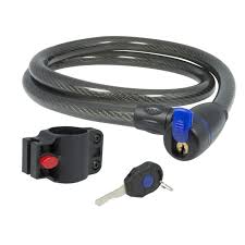 [LOC-11CN] CABLE CANDADO 1.2X120CM LLAVE