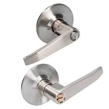 [LOC-11MA] CERRADURA MANIJA TUBULAR BAÑO RECTA NIQUEL SATINADO