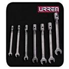 [URR-11MFL4] JUEGO DE LLAVES COMBINADAS MM 12 PTAS PULIDO ESPEJO C/DADO MM FLEXIBLE (4 PZAS) EN ESTUCHE DE VINIL