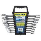 [URR-1200BMA] JUEGO DE LLAVES COMBINADAS MM (8 PZAS) SATINADA EN RACK