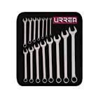 [URR-1200FA] JUEGO DE LLAVES COMBINADAS PLG (15 PZAS) SATINADAS ESTUCHE DE VINIL