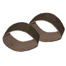 [TEN-2322] BANDA DE FIBRA 4" X 13" GRANO GRUESO CAFE PARA LIJADORA SATINADORA