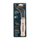 [SUR-120125] CUCHILLO PARA LINOLEO 8" CURVO MANGO MADERA