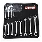 [URR-1201CM] JUEGO DE LLAVES COMBINADAS STD (12 PZAS) CON MATRACA ESTUCHE DE LONA