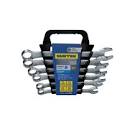 [URR-1201T6] JUEGO DE LLAVES COMBINADAS STD (6 PZAS) CORTAS SATINADA EN RACK