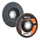 [TEN-2438] DISCO LAMINADO T-27 4.1/2"X7/8 ZIRCONIO G040 PARA METAL RESPALDO DE FIBRA DE VIDRIO (KREATOR)