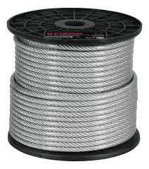 [SUR-CAP218] CABLE DE ACERO PVC 7X19 1/4" X 75MT