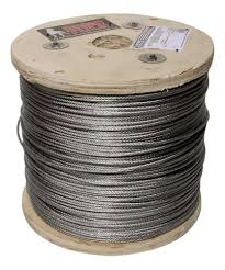 [SUR-CAP236] CABLE DE ACERO PVC 7X19 3/16" X 457MT