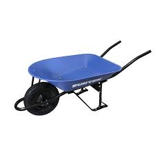 [SUR-CAT404] CARRETILLA CON BASTIDOR MET AZUL (CATR4) 4FT LLANTA 4CAP