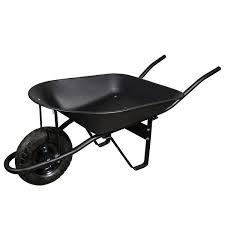 [FOY-CF402] CARRETILLA 4.0 FT BASTIDOR D/MET NEGRA (CFJR2) HERRAJE TIPO AMERICANO LLANTA NEUMATICA CAL 24