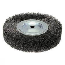 [AUS-2821] CARDA CIRCULAR ALAMBRE ONDULADO 12"X0.012"X2" ACERO AL CARBON (MAGMA)