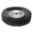 [TEN-2863] CARDA CIRCULAR ALAMBRE ONDULADO 3"X0.012"X1/4" ACERO AL CARBON CON VASTAGO CHIP-CUT