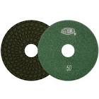 [AUS-2870] PAD DIAMANTADO TRABAJO EN HUMEDO 4" G50 CON VELCRO PARA PULIDO DE PIEDRA (EASY-CUT)