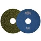 [AUS-2876] PAD DIAMANTADO TRABAJO EN HUMEDO 4" G3000 CON VELCRO PARA PULIDO DE PIEDRA (EASY-CUT)