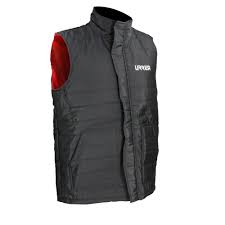 [URR-CHALM] CHALECO CORTE FIT CAPITONADO EN POLIESTER CON FORRO SUAVE CUELLO ALTO Y BOLSAS LATERALES TALLA M