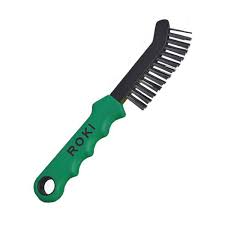 [TEN-2892] CEPILLO DE ALAMBRE 9" X 1/2" X 0.35MM DE PRECISION CON MANGO ACERO AL CARBON