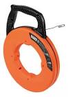 [KLE-56333] GUIA JALACABLE 37 M ALAMBRE PLANO DE ACERO 1/8 CON CARRETE