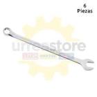 [URR-1224L] LLAVE COMBINADA 3/4" 6 PTAS PULIDO ESPEJO LARGA