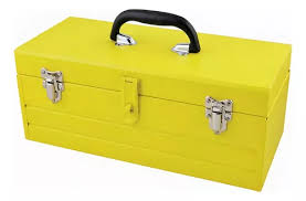 [SUR-CM24] CAJA PARA HERRAMIENTA 24 " X9 "  METALICA CON CHAROLA