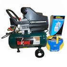 [FOY-COMP325K] COMPRESOR MOTO LUBRICADO 120 VOLT 2850 RPM 1.5 HP 25 LT + PISTOLA  + MANGUERA
