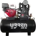 [URR-COMP9235A] COMPRESOR MOTO LUBRICADO A GASOLINA 3558 RPM 13 HP 235LT 115PSI HORIZONTAL