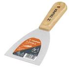 [SUR-123103] ESPATULA FLEXIBLE DE 3 MANGO DE MADERA