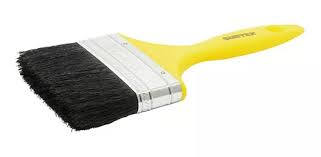 [SUR-123132] BROCHA 1.1/2" AMARILLA PUNTA BLANCA