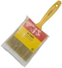 [SUR-123136] BROCHA 4" AMARILLA PUNTA BLANCA