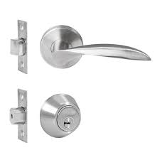 [PRO-CPF3-5360-US32DV] CERRADURA DE EMBUTIR ENTRADA LLAVE/MARIPOSA MESSINA ACERO INOXIDABLE (BLSITER)