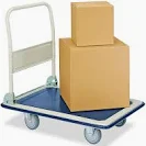 [SUR-CPL15] CARRO PLATAFORMA 28" X 18" 150KG MANGO RETRACTIL