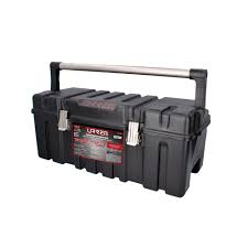 [URR-CPU26A] CAJA PARA HERRAMIENTA PLASTICA 26" CON BROCHES METALICOS Y CHAROLA
