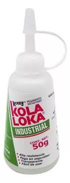 [KOL-KLD-50] ADHESIVO INSTANTANEO USO INDUSTRIAL 50 GR (1.76 OZ)