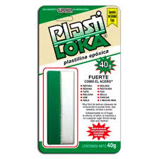 [KOL-PL-40] ADHESIVO EPOXICO EN PLASTILINA 40 GR (1.35 OZ) (PLASTILOKA)