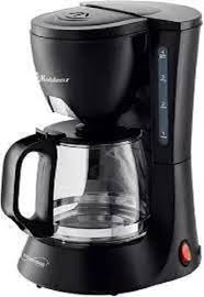 [KOB-CKM-204 N] CAFETERA 600 W CAPACIDAD 600 ML FILTRO LAVABLE FUNCION ANTIGOTEO COLOR NEGRO