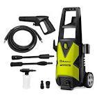 [KOB-HL-270V] HIDROLAVADORA ELECTRICA 1650 PSI 4.5 LT/MIN CON 5 ACCESORIOS APAGADO AUTOMATICO VERTICAL