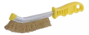 [SUR-123278] CEPILLO DE ALAMBRE 2.8CMX12CMX3CM 4X16 HILERA ACERO AL CARBON MANGO BIMATERIAL