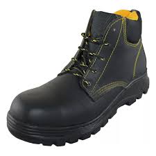 [LIC-105PLUS-26] BOTA DE SEGURIDAD PIEL GRASO CASCO POLIAMIDA PEGADO Y COSIDO SUELA HULE C/NITRILO BORCEGUI 5? # 26