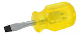 [SUR-D252] DESARMADOR PLANO 1./4"X1.1/2" ERGONOMICO (TROMPO) (BARRA REDONDA)